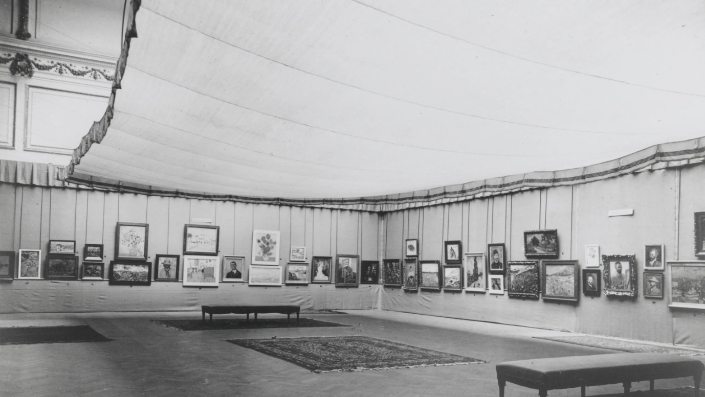 výstava ve Stedelijku v Amsterodamu r. 1905